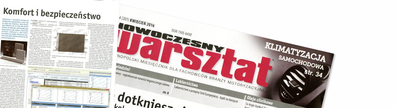 Nowoczesny Warsztat - 4/2016 - Komfort i bezpieczeństwo